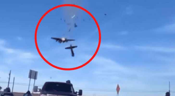 ٦ قتلى باصطدام طائرتين في عرض جوي بولاية تكساس