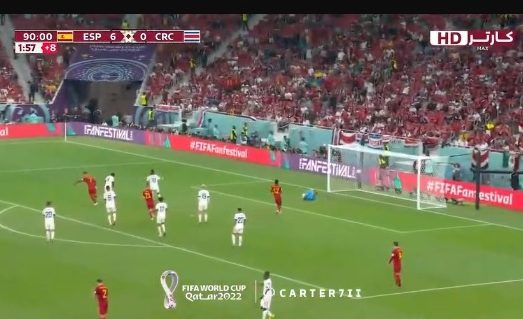 المنتخب الإسباني يفوز على كوستاريكا في #مونديال_قطر