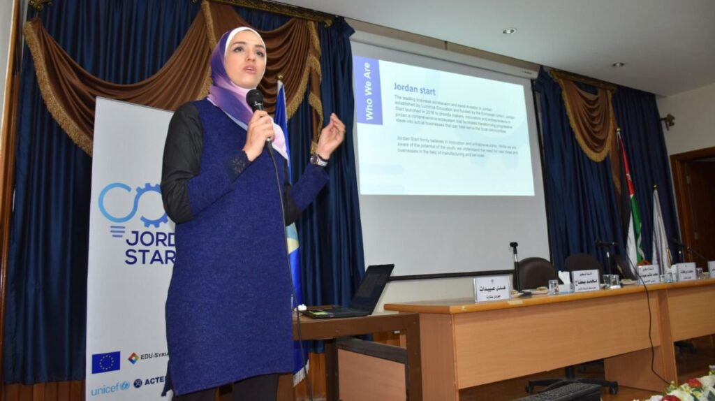 رئيس جامعة جدارا يرعى ورشة عمل لمؤسسة Jordan Start