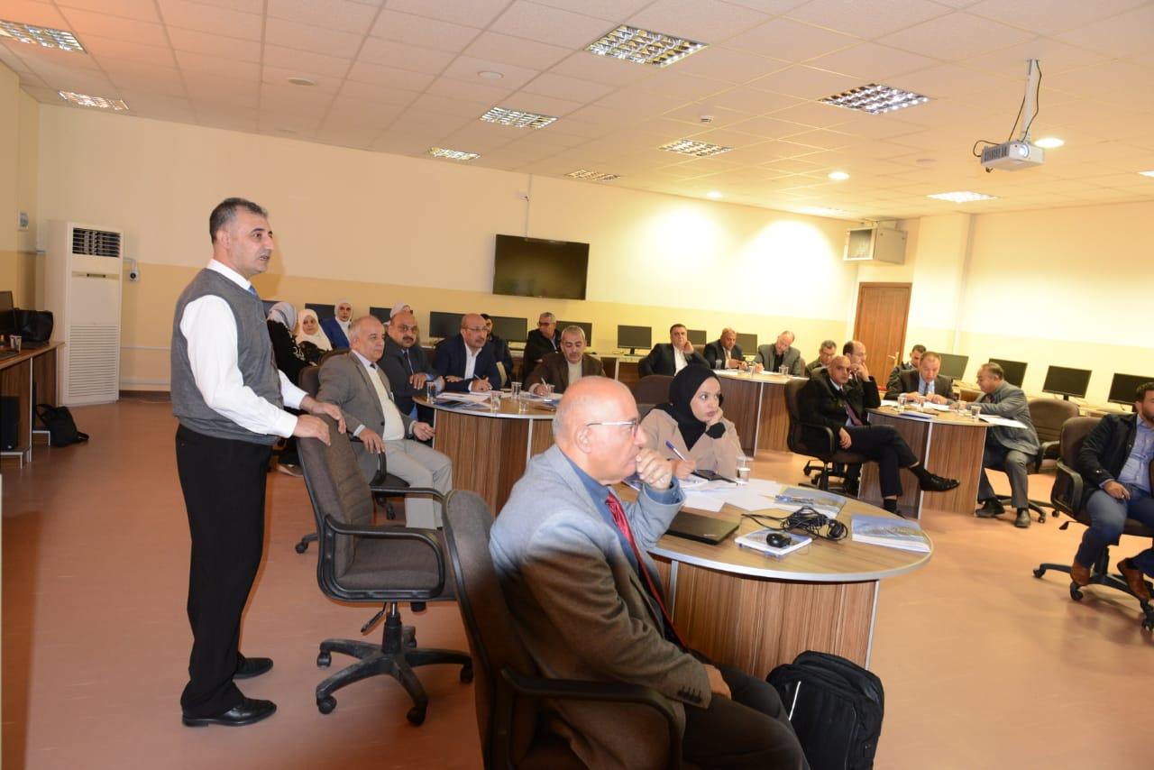 ورشة عمل لتنفيذ برنامج تعاون أكاديمي بين الطفيلة التقنية والمياه