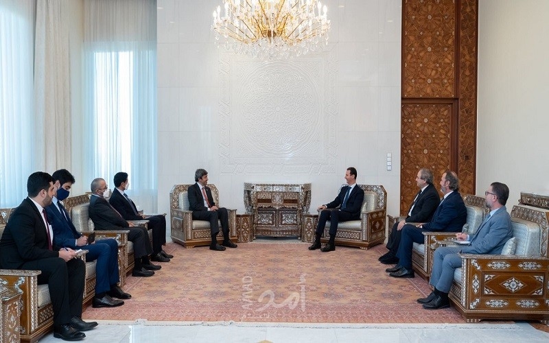 بلومبرغ: روسيا وتركيا والإمارات اتفقت على الاعتراف بشرعية الرئيس الأسد