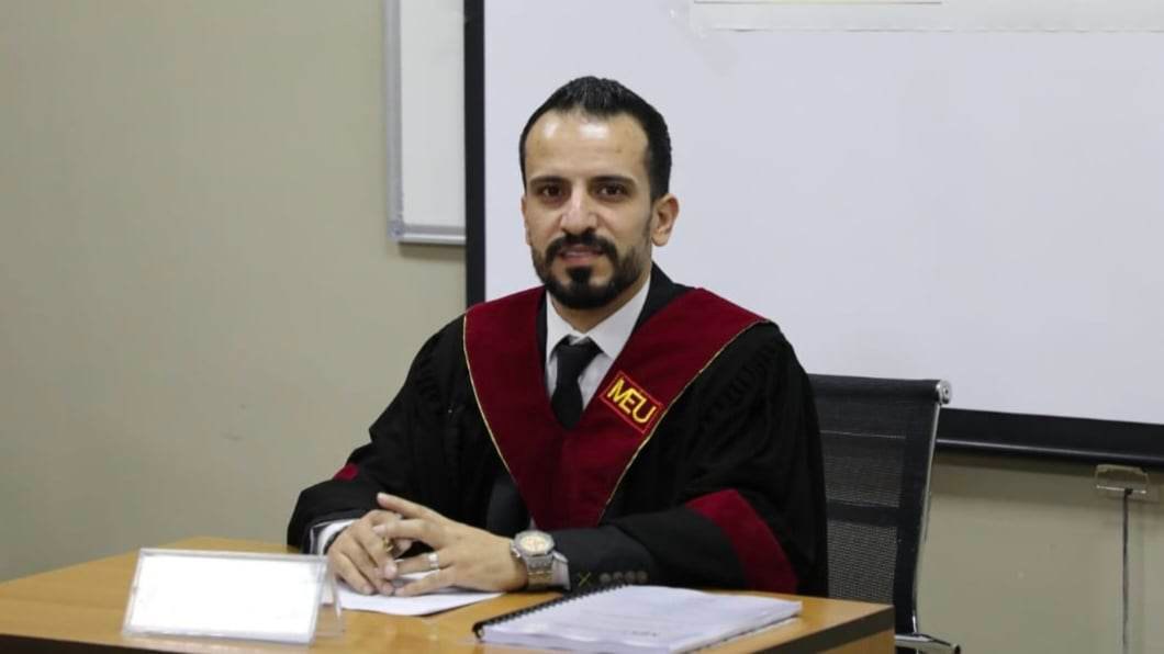 محمد ماجد القرعان ... مبارك الماجستير