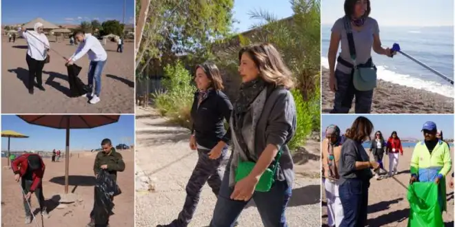 الأميرة دانا فراس ترعى فعاليات حملة بيئية لجمعية قرى الأطفال الأردنية