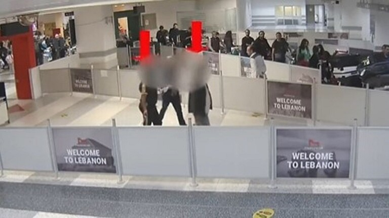 بالفيديو.. إحباط عملية تهريب مخدرات في مطار بيروت