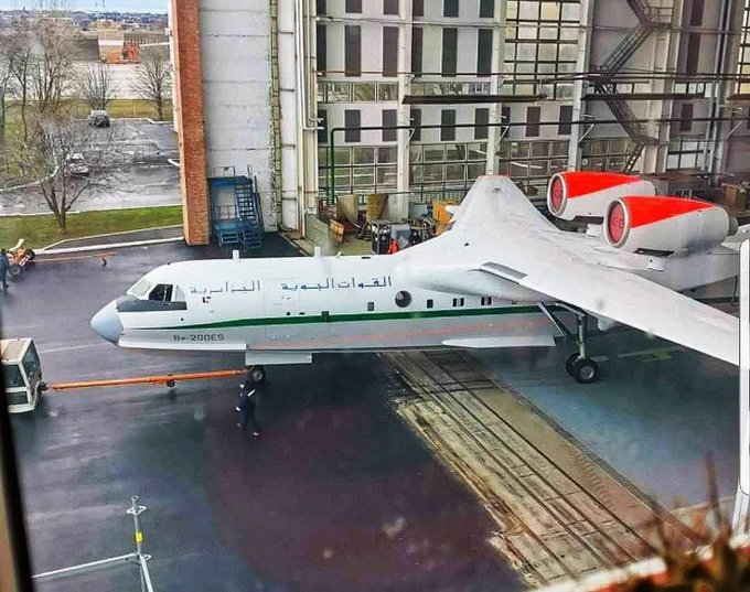 تداول أول صور لطائرة إطفاء تسلّمتها الجزائر من روسيا