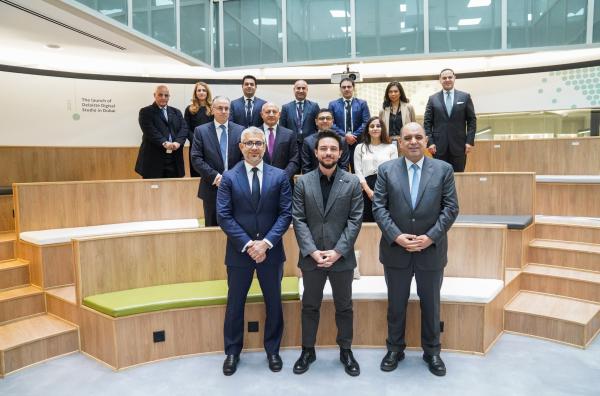 ولي العهد يفتتح مركزا لشركة "ديلويت" العالمية بعمان