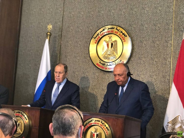 لافروف يرد على رسالة واشنطن عبر مصر لخروج القوات الروسية من أوكرانيا