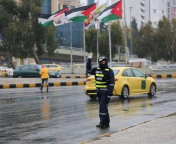حالة الطرق في الأردن