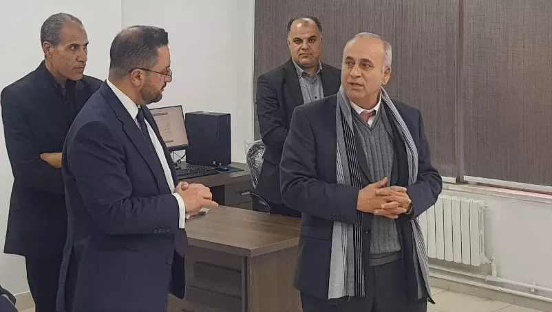 وزير المالية يفتتح مركز الخدمات الإلكترونية في دائرة الاراضي والمساحة