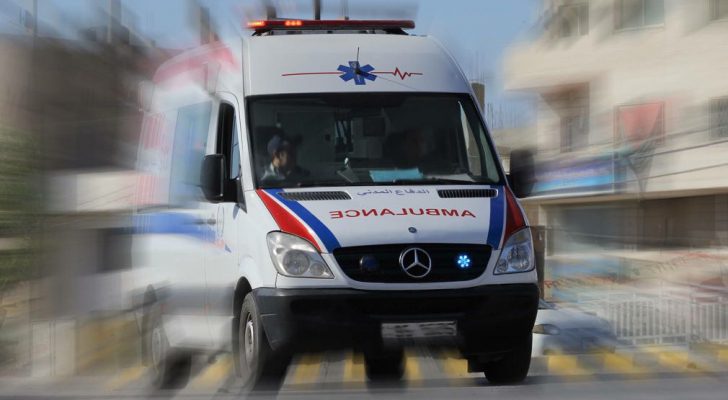 إصابة بحادث دهس أعلى جسر المصطبة في جرش