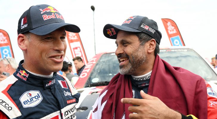 ناصر العطية يتوج بلقب رالي داكار للمرة الخامسة في مسيرته