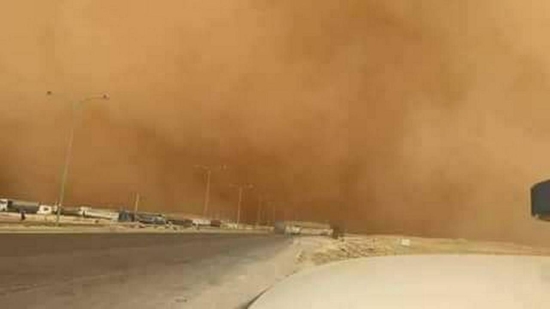 كوادر السير تقطع حركة السير بمنطقتي ضبعة والقطرانة وتدعوا الى عدم المجازفة