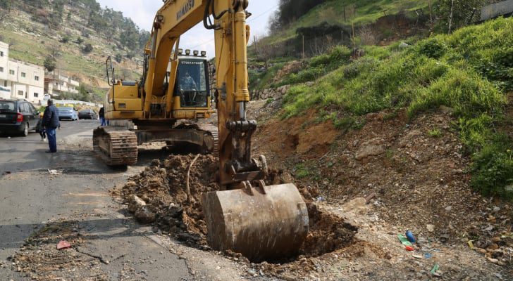 المياه: ضبط وإزالة اعتداءات كبيرة في وادي السير