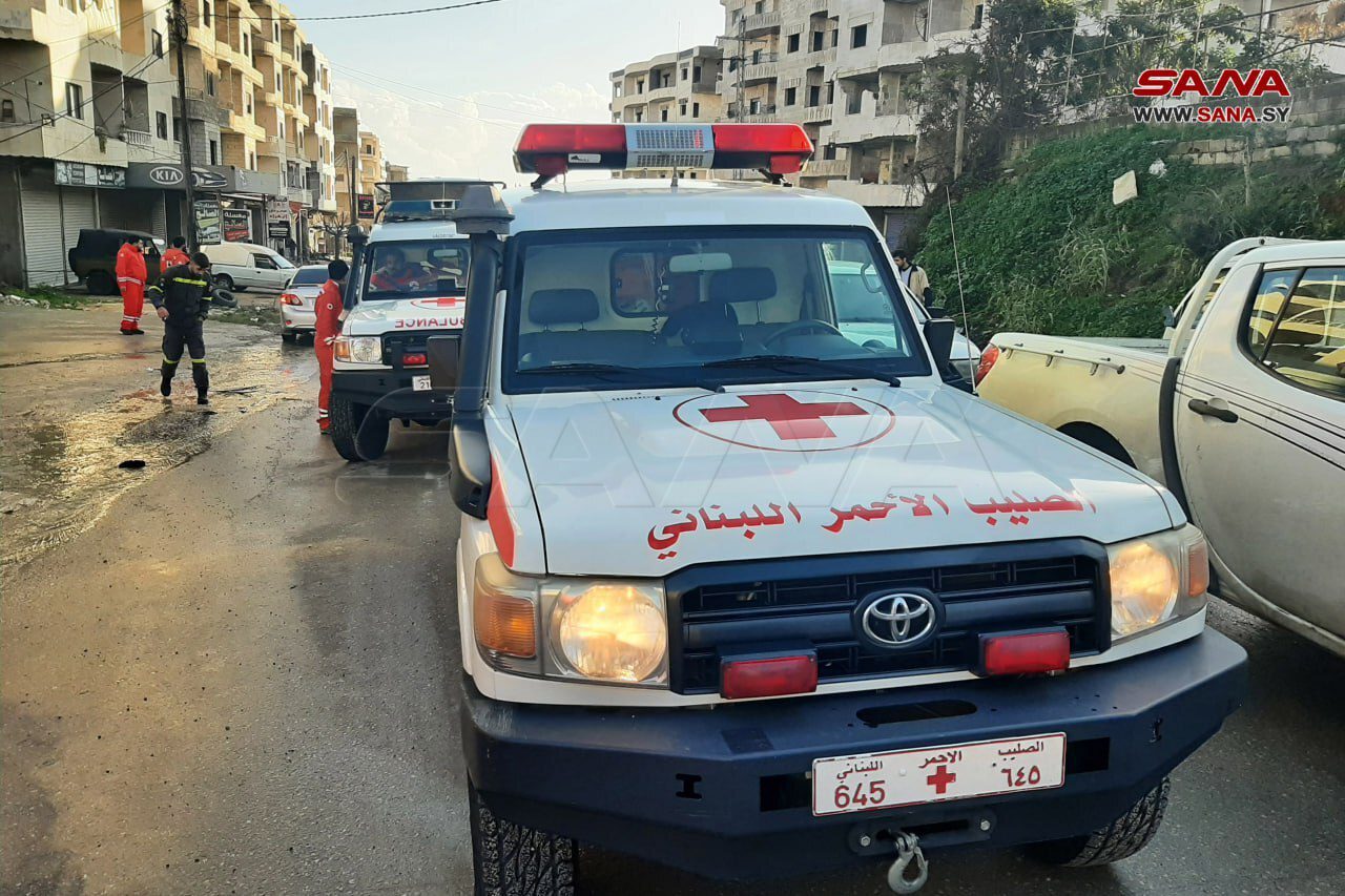 وفد إغاثي لبناني يصل جبلة السورية للإغاثة ووفد وزاري يتوجه غدا إلى دمشق (صور)