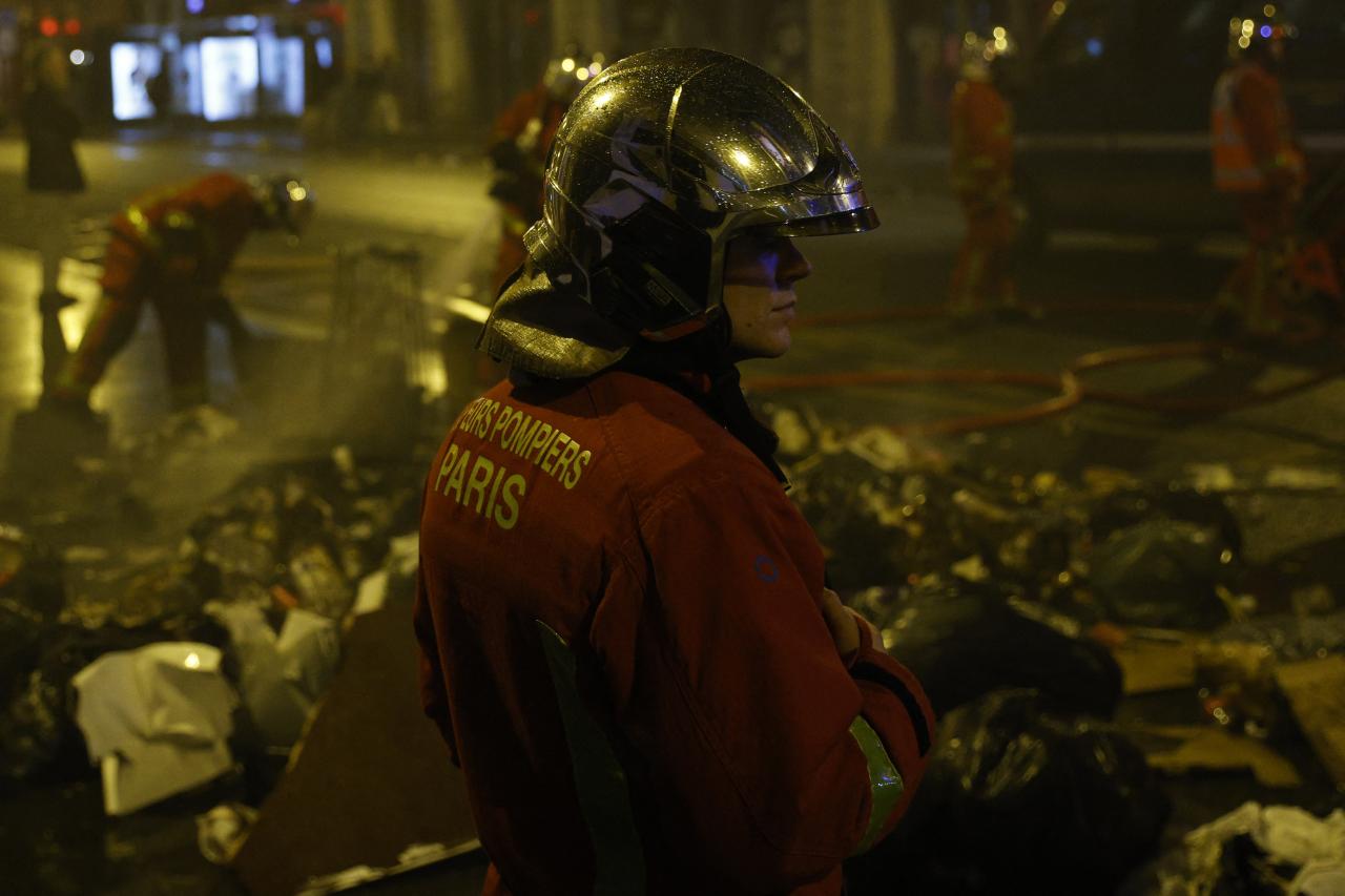 الشرطة الفرنسية تحذر من احتمالية تسلل جماعات مخرّبة إلى تظاهرة باريس