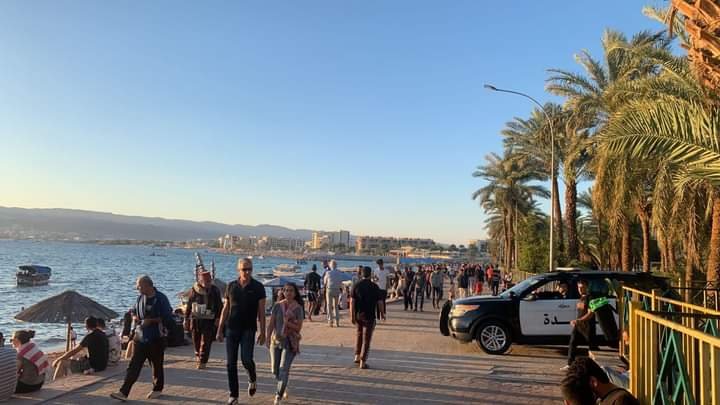 بالصور .. نشامى الأمن العام أثناء اداء واجباتهم  في نهاية الأسبوع