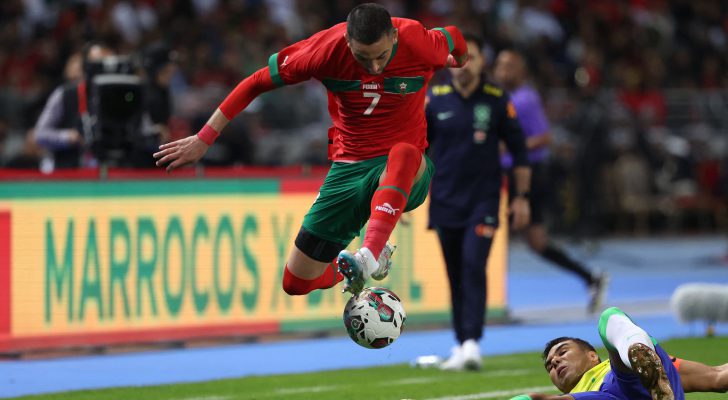 أسود الأطلس تفترس المنتخب البرازيلي بهدفين لهدف