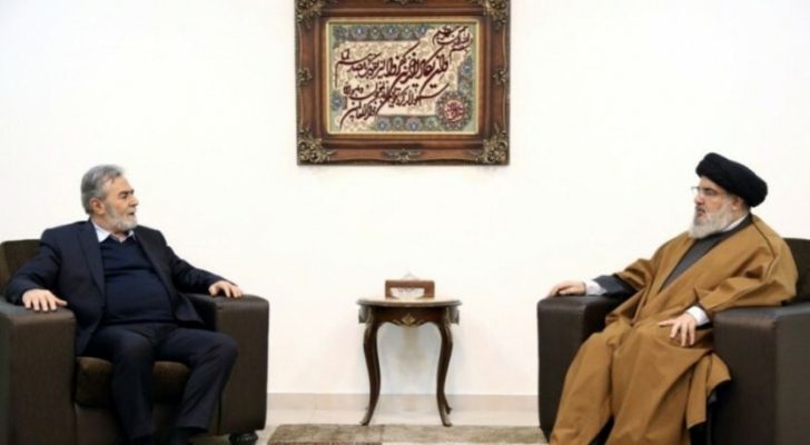 صورة حول : النخالة يلتقي نصر الله في لبنان النخالة يلتقي نصر الله في لبنان