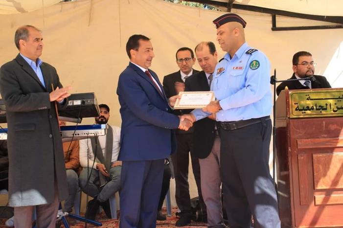 كلية الحصن الجامعية تحتفل بالمناسبات الوطنية