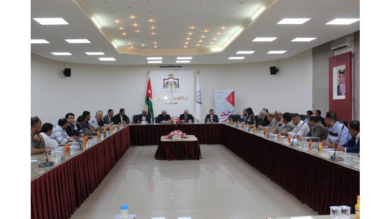 المؤسسة الأردنية لتطوير المشاريع الاقتصادية تلتقي الفعاليات الاقتصادية والشبابية بالمفرق