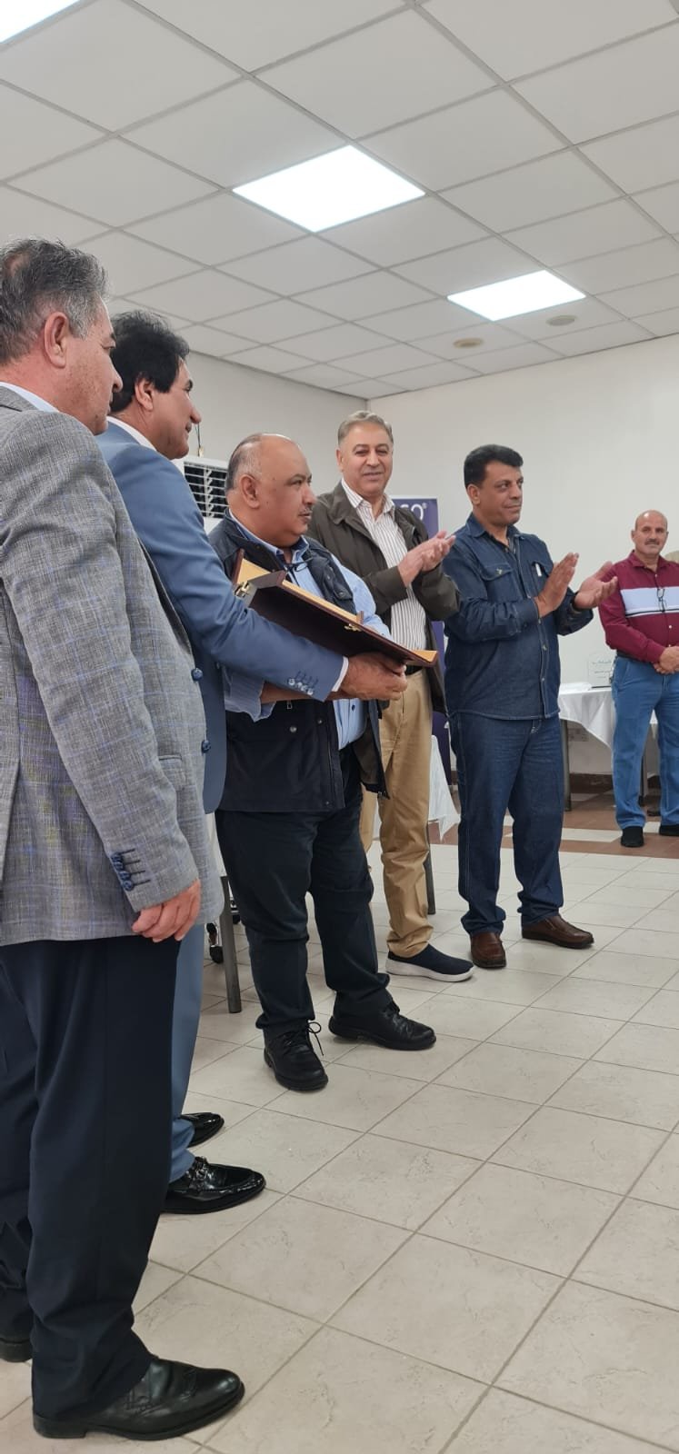 خلال حفل أقامته شركة كيمابكو في العقبة بمناسبة عيد العمال