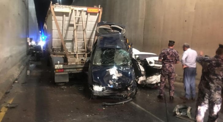 الأمن يكشف سبب حادث النفق في العقبة