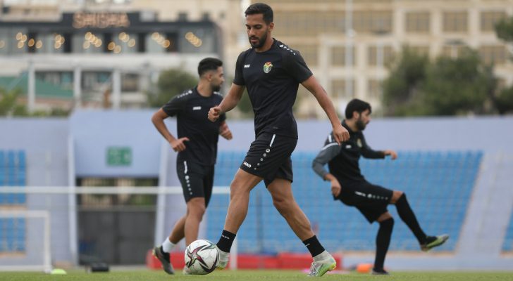 منتخب النشامى يبدأ تدريباته بحضور المحترفين بالخارج