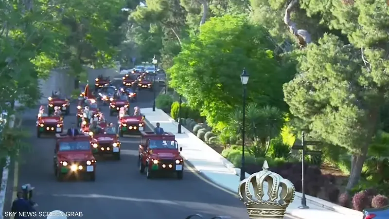 الموكب الأحمر .. تقليد ملكي