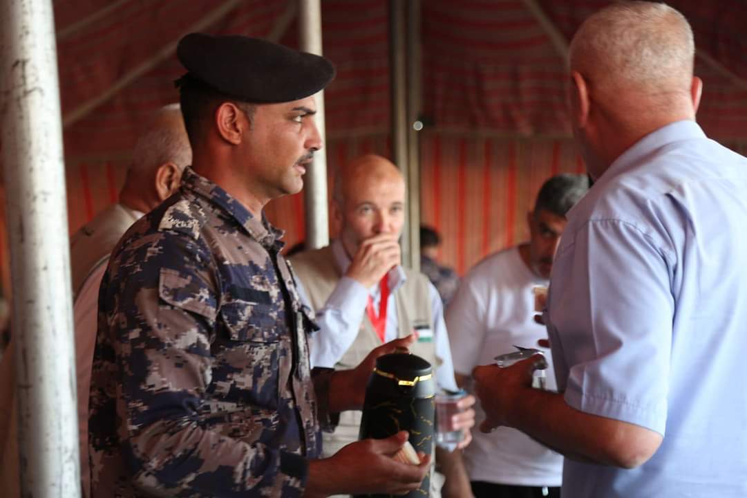 بالصور... نشامى الأمن العام وضيوف الرحمن من فلسطين