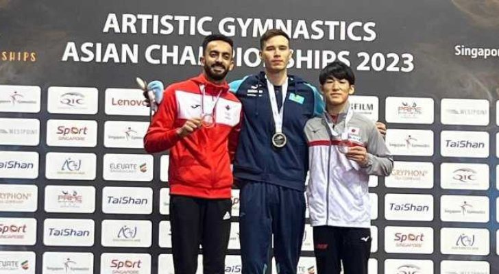 صورة حول : أبو السعود يحرز الميدالية الفضية في بطولة آسيا للجمباز أبو السعود يحرز الميدالية الفضية في بطولة آسيا للجمباز