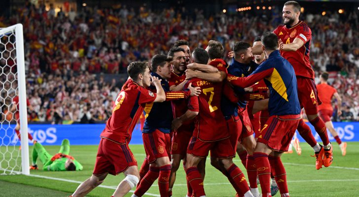اسبانيا تظفر بدوري الأمم الأوروبية على حساب كرواتيا