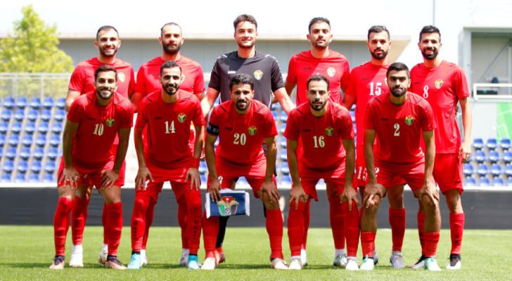 منتخب النشامى يتقدم مركزين في تصنيف الفيفا