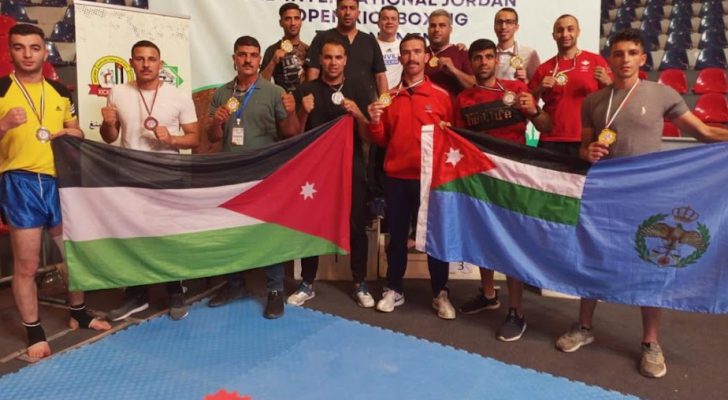 نشامى الأمن العام يتوجون بالذهب في بطولة الأندية الدولية للكيك بوكسينغ