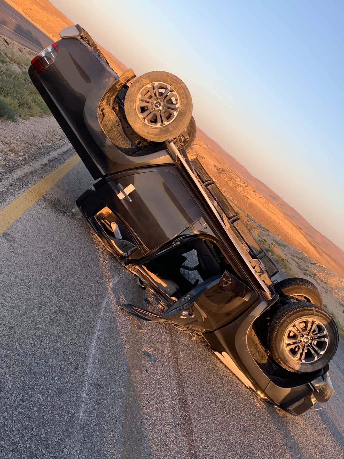 وفاتان بتدهور مركبة شحن على طريق مريغا