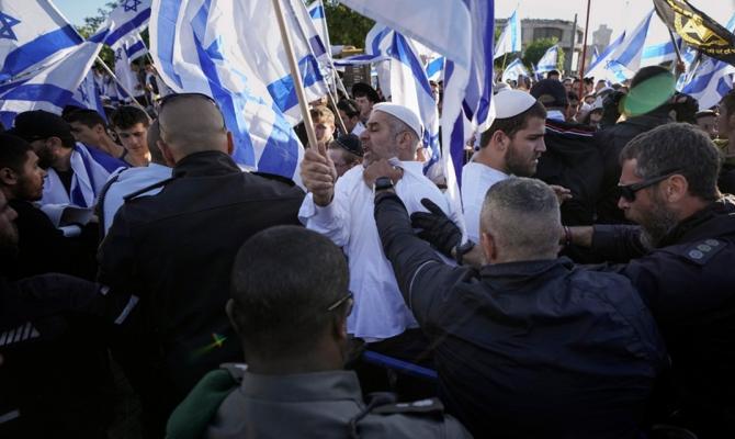 صورة حول : مستوطنون يدعون إلى مسيرة الأعلام ودعوات مقدسية لصدهم مستوطنون يدعون إلى مسيرة الأعلام ودعوات مقدسية لصدهم