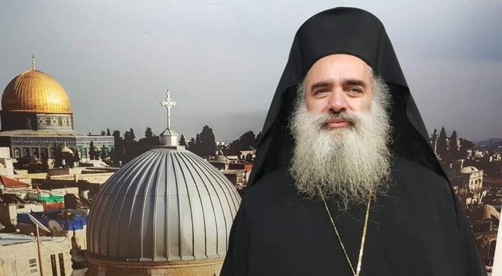 تعيين عطالله حنا مطرانا لأبرشية الروم الأرثوذوكس في مدينة عكا والمنطقة