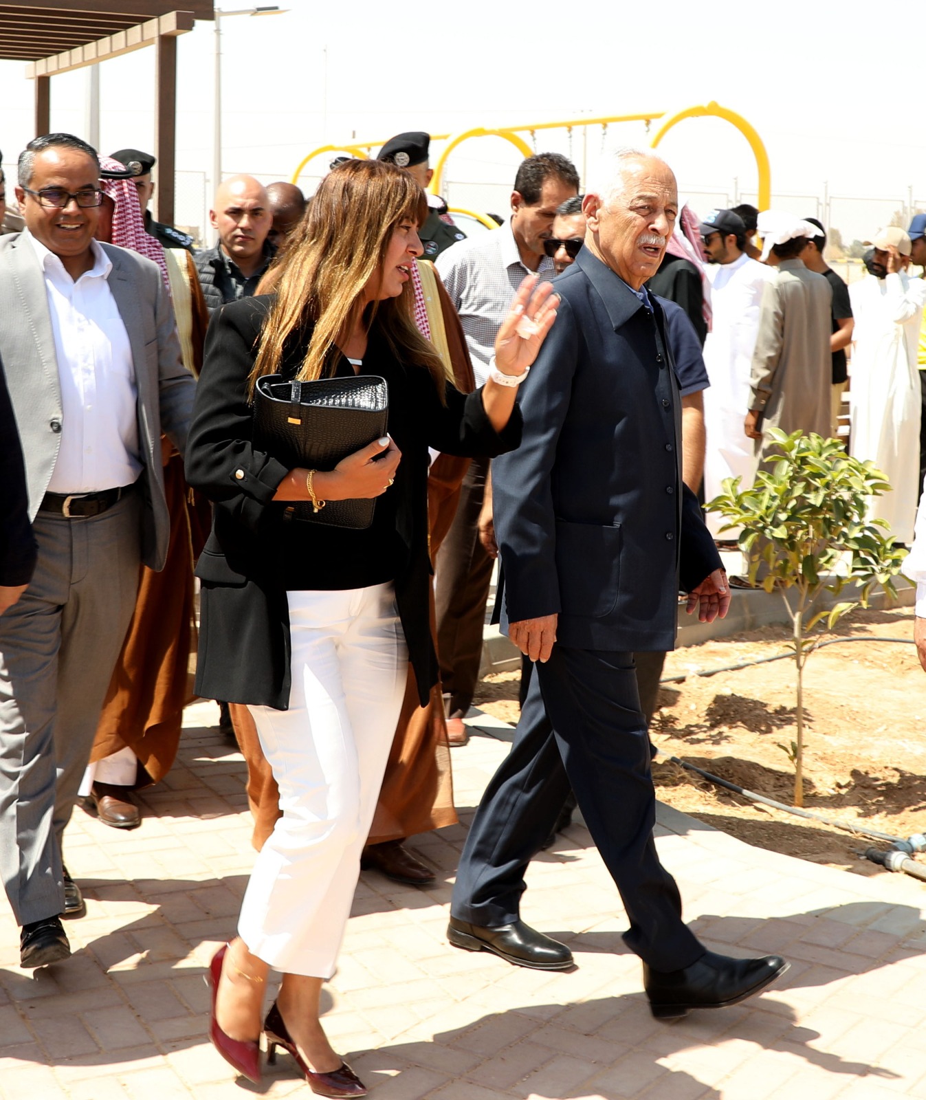 العيسوي يفتتح ويتفقد مشاريع مبادرات ملكية في معان