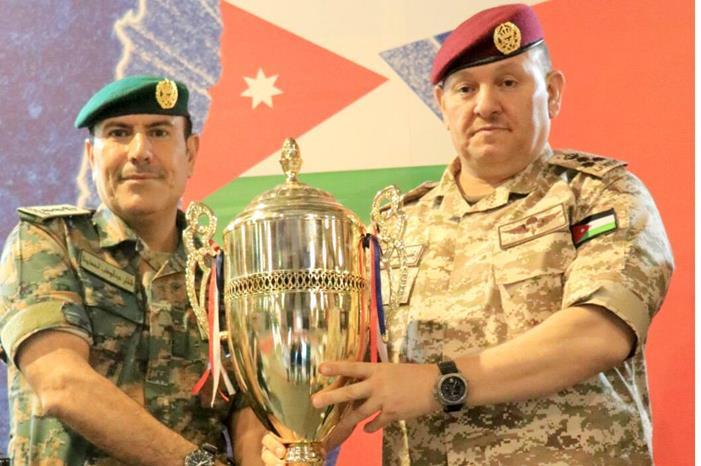 اختتام بطولة القوات المسلحة الأردنية – الجيش العربي للملاكمة