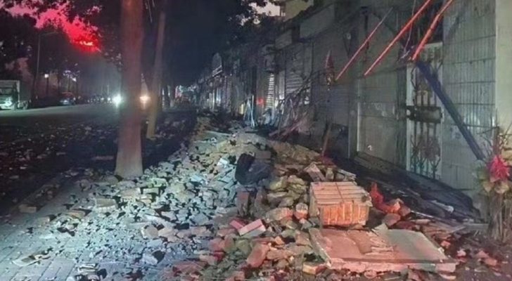 ٢١ إصابة بزلزال بقوة ٥.٤ درجات يضرب شرق الصين