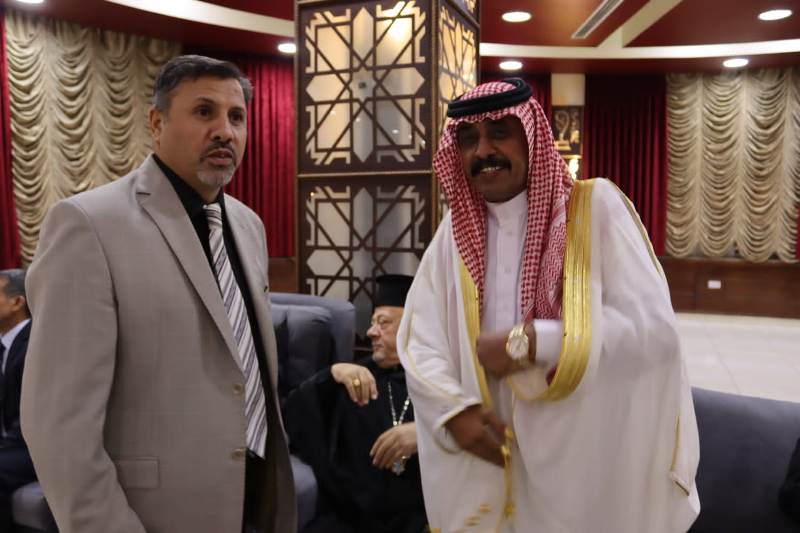 بالصور والفيديو ... الزميل القرعان يولم للفايز والعيسوي