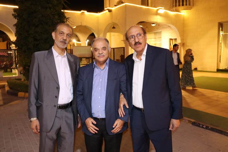 بالصور والفيديو ... الزميل القرعان يولم للفايز والعيسوي