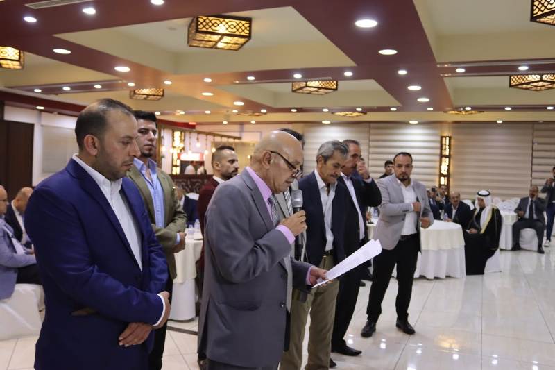 بالصور والفيديو ... الزميل القرعان يولم للفايز والعيسوي