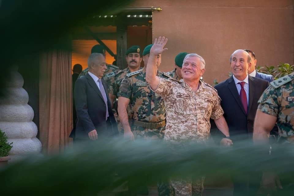 الملك يؤكد على أن الأردن لن يتوانى عن فعل ما يلزم بهدف حماية حدوده