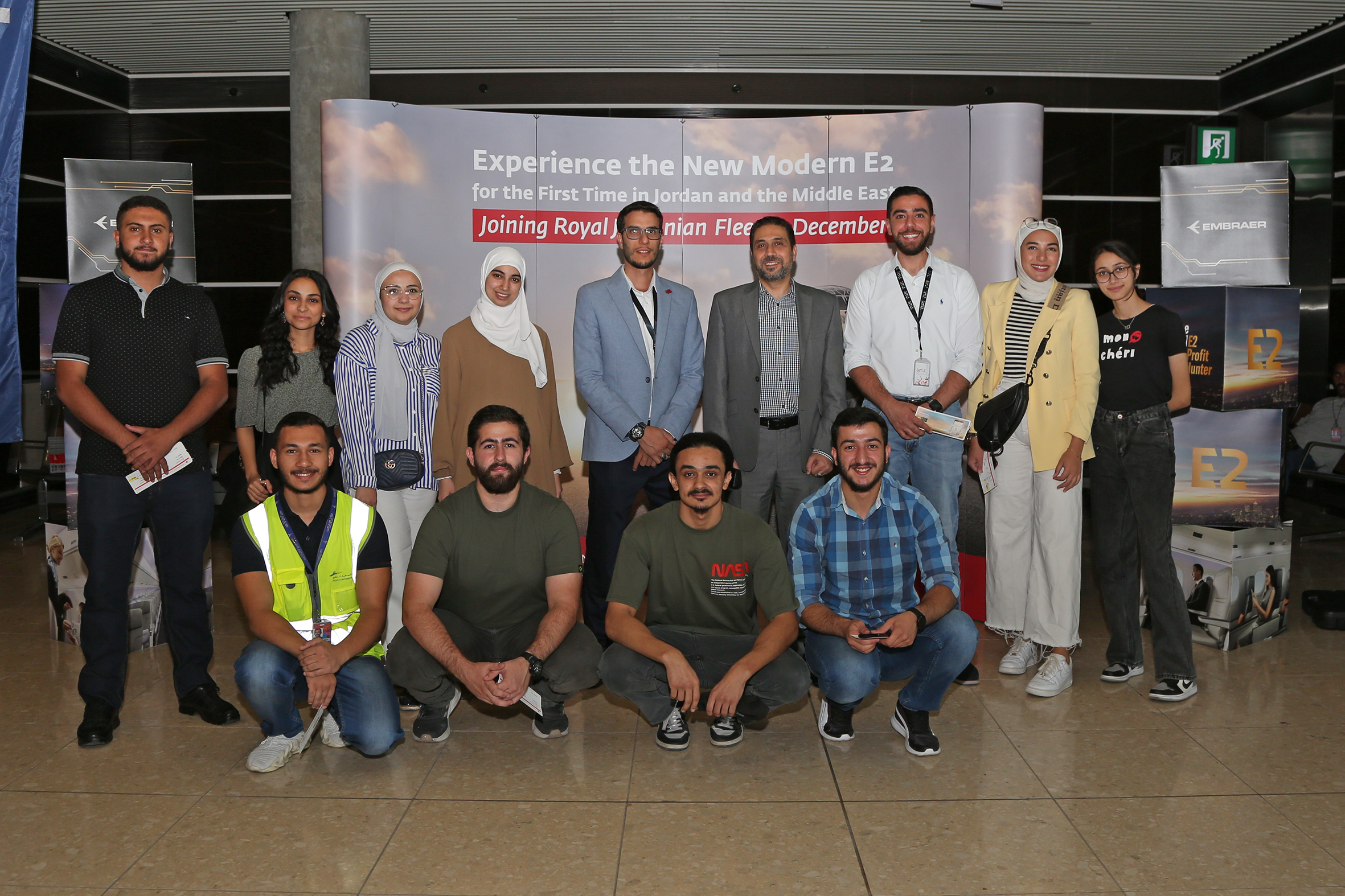 الملكية الأردنية وشركة امبراير تُنظمان رحلة ترويجية فوق مدينة عمان