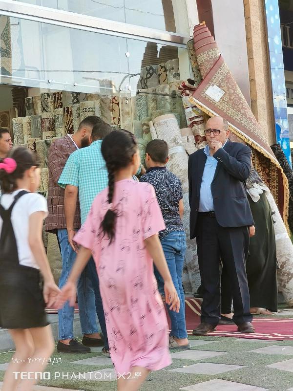 فيديو وصور ... برعاية الحاج توفيق ورد للسجاد والموكيت تفتتح فرعها التاسع بمدينة المفرق