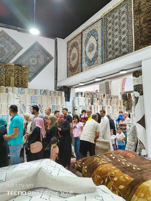 فيديو وصور ... برعاية الحاج توفيق ورد للسجاد والموكيت تفتتح فرعها التاسع بمدينة المفرق