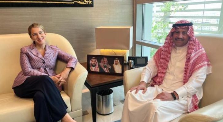 أول نشاط لسفيرة الولايات المتحدة بالأردن لقاء سفير السعودية