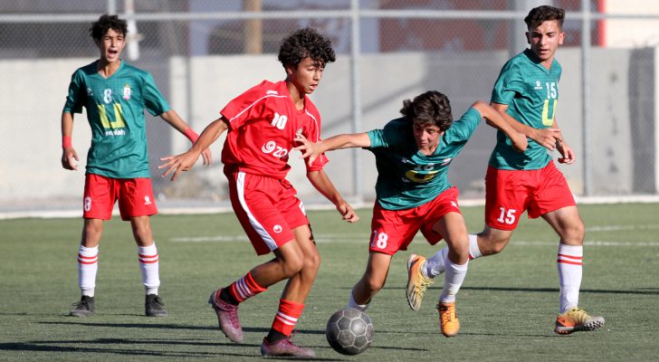 الوحدات يتصدر دوري الناشئين تحت سن ١٥ عاماً لأندية النخبة