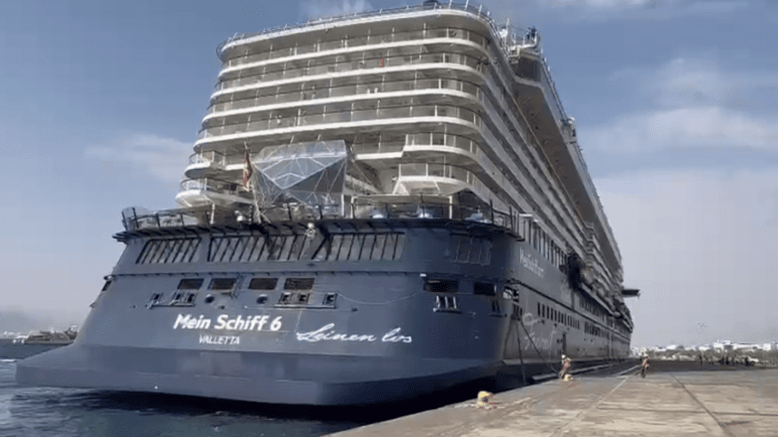 رسو أول باخرة سياحية للموسم الشتوي في العقبة