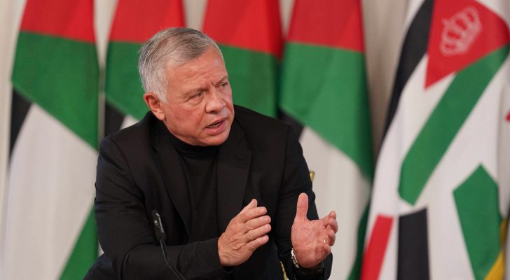 الملك يؤكد دور الاتحاد الأوروبي لوقف التصعيد في غزة ومحيطها